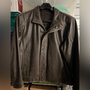 Roundtree and Yorke leather jacket